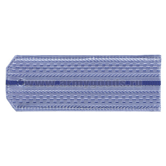 Погоны голуб. 1 вас. пр. (ФСБ нов/обр руб.) на пластике