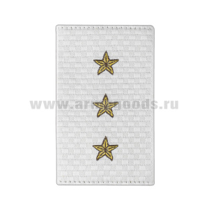 Ф/пог. Полиция белые тканые (ст. прапорщик) приказ № 777 от 17.11.20