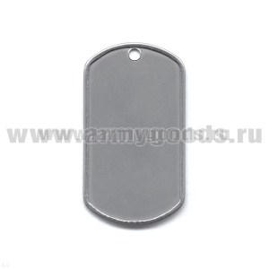 Жетон (тонкий, жесть) НАТО США пустой (матовый)