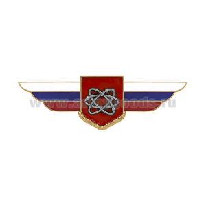 Значок мет. Должностной знак начальника ремонтно-технической базы (ядерное обеспечение) (№105)