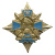 Значок мет. Нахимов (звезда)