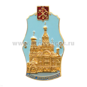 Значок мет. Храм Воскресения (СПб)