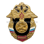 Значок мет. Мотострелк. войска (серия Россия)