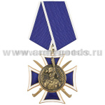 Медаль Матвей Платов (синий крест с накладками)