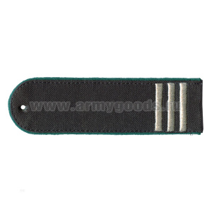 Погоны Россельхознадзор вышитые (длина 14 см, без вышитой эмблемы) с 3 лычками