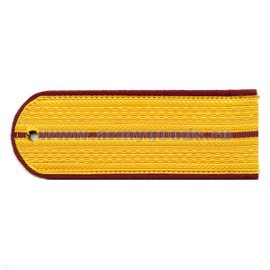 Погоны парад. зол. шелк. 1 крап. пр. (ФСИН)