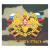 Футболка с вышивкой на груди Долг Честь Отвага, зел. КМФ