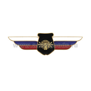 Значок мет. Должностной знак начальника ведущего научно-исследовательскую деятельность (РЭБ) (№103)