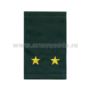 Ф/пог. Росгвардия (расцв. "Сосна") вышит. желт. (лейтенант)