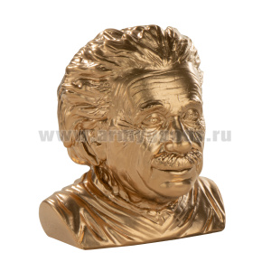 Бюст Эйнштейна А. (гипс, цвет по наличию на складе, высота 10 см)