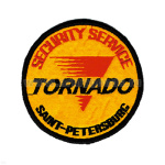 Шеврон вышит. Tornado Saint-Petersburg Security service