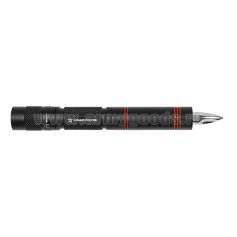 Фонарь Кастет (светодиодный) (MB-603) (нож + молоток для стекла) батарейка типа АА - в комплект не входит)