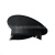 Фуражка охранника черная круглая