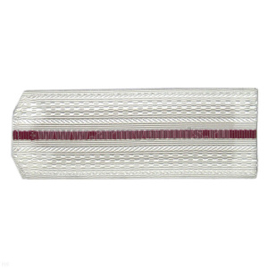 Погоны бел. 1 крап. пр. (на пластике)