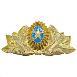 Кокарда мет. Казахстан (со звездой) генеральская