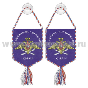 Вымпел шелкография автомоб. на присоске Воздушно-космические силы