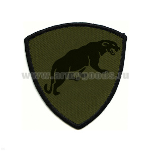 Шеврон тканый ВВ Пантера (ОДОН ВВ МВД) полевой